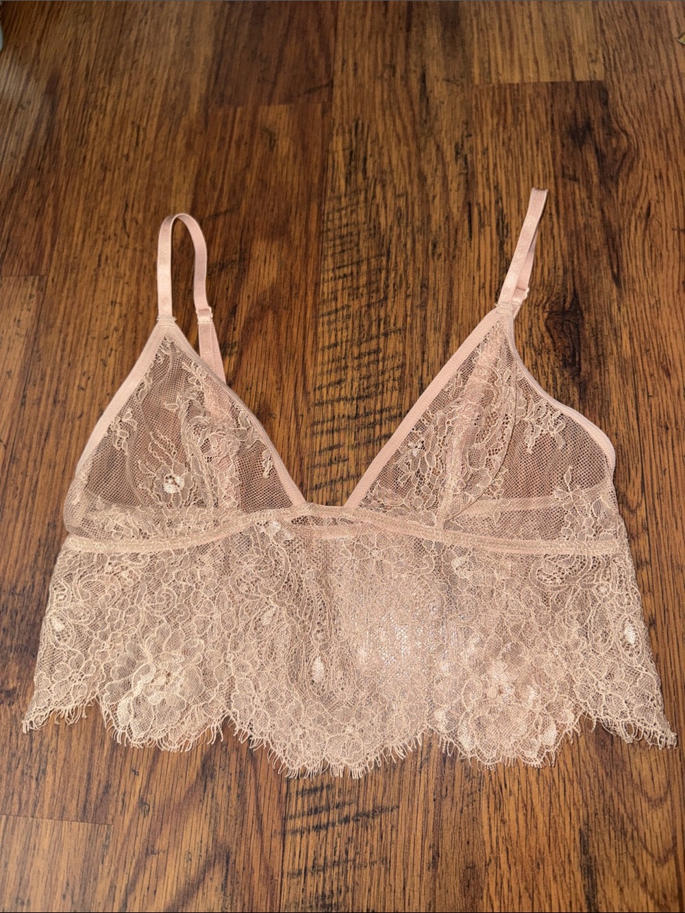 Lace Bralette in Light Brown 29.T